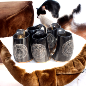 Unique Drinkware Horn Mug