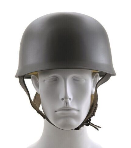 Historic WWII Army Helmet Replica Featuring Canvas Chin Strap