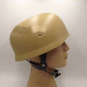 High-Quality WWII Army Helmet Replica with Adjustable Canvas Chin Strap