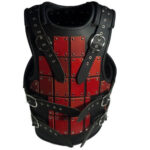 LARP Leather Bringandine Armor Medieval Breastplate Roleplay Costume Halloween