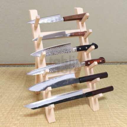 Wooden Knife Holder Display Holder
