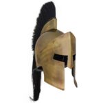 Greek Spartan Helmet With Plume